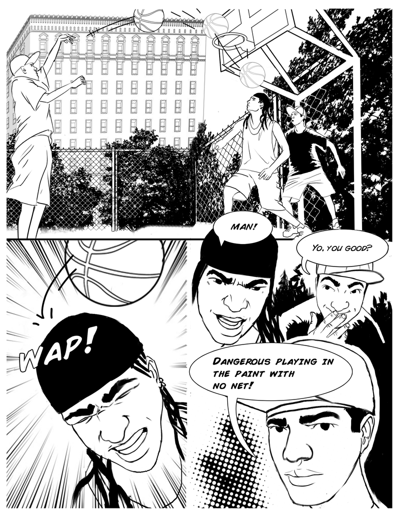 The World's First Portable Replacement Basketball Net